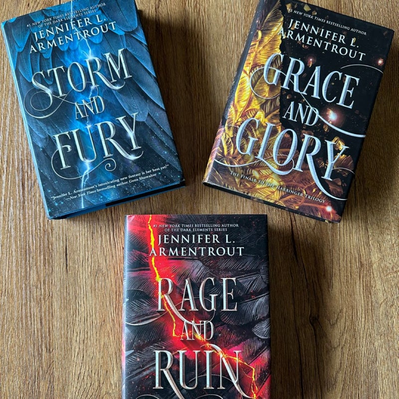 The Harbinger Hardcover Book Series Set Jennifer Armentrout