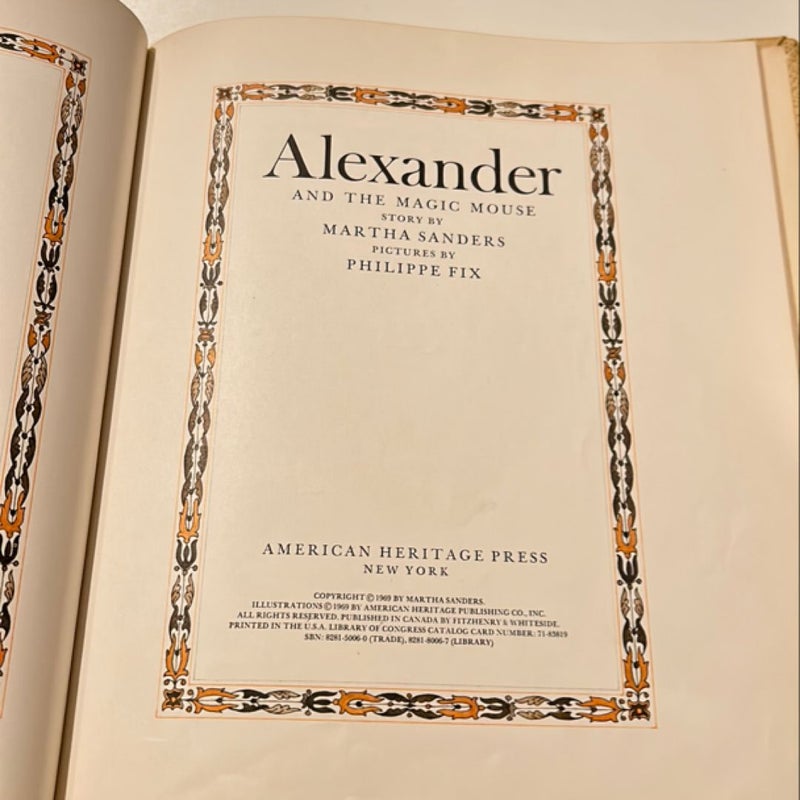 Alexander and the Magic Mouse 