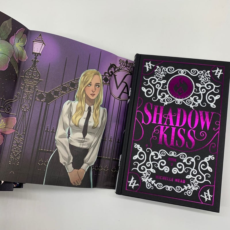 Fairyloot Exclusive Vampire Academy Set 1-3 Hand Signed
