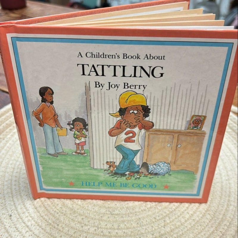 A Children’s Book About Tattling