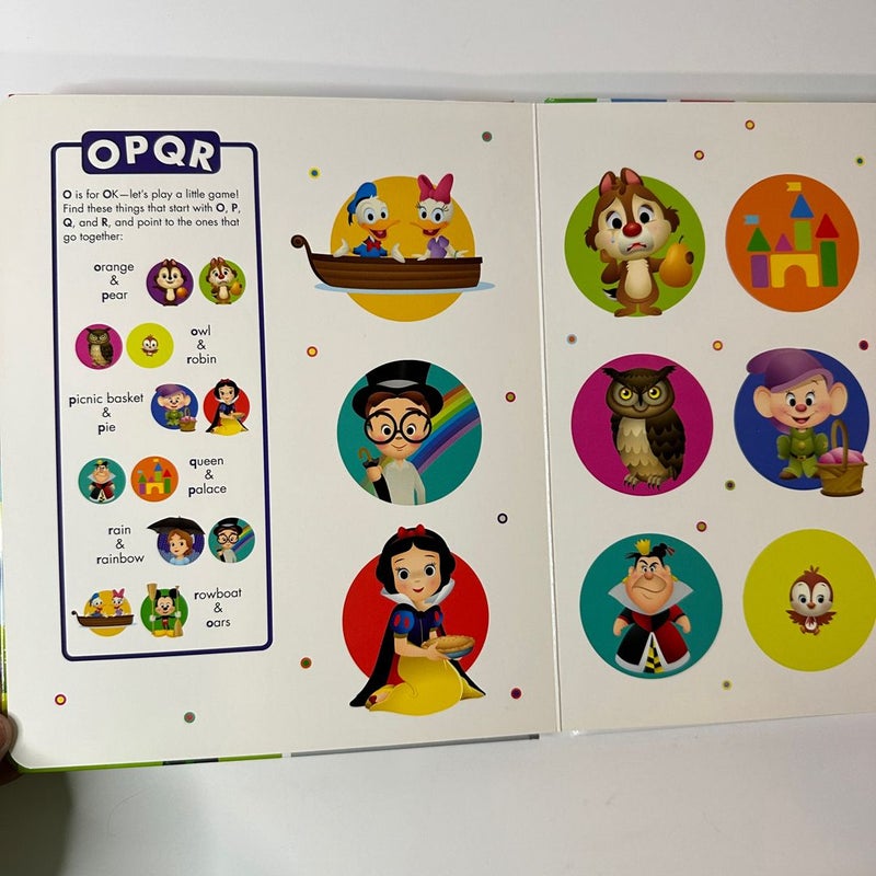 Disney Baby ABCs First Look and Find (Board Book)