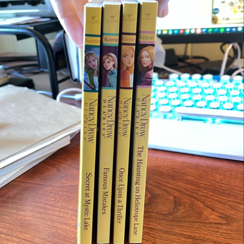 Nancy Drew Diaries 4 books