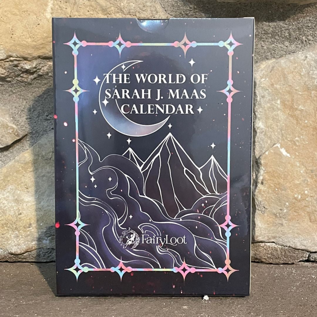 Fairyloot Sarah J Maas Calendar SEALED by Sarah J Mass , Hardcover