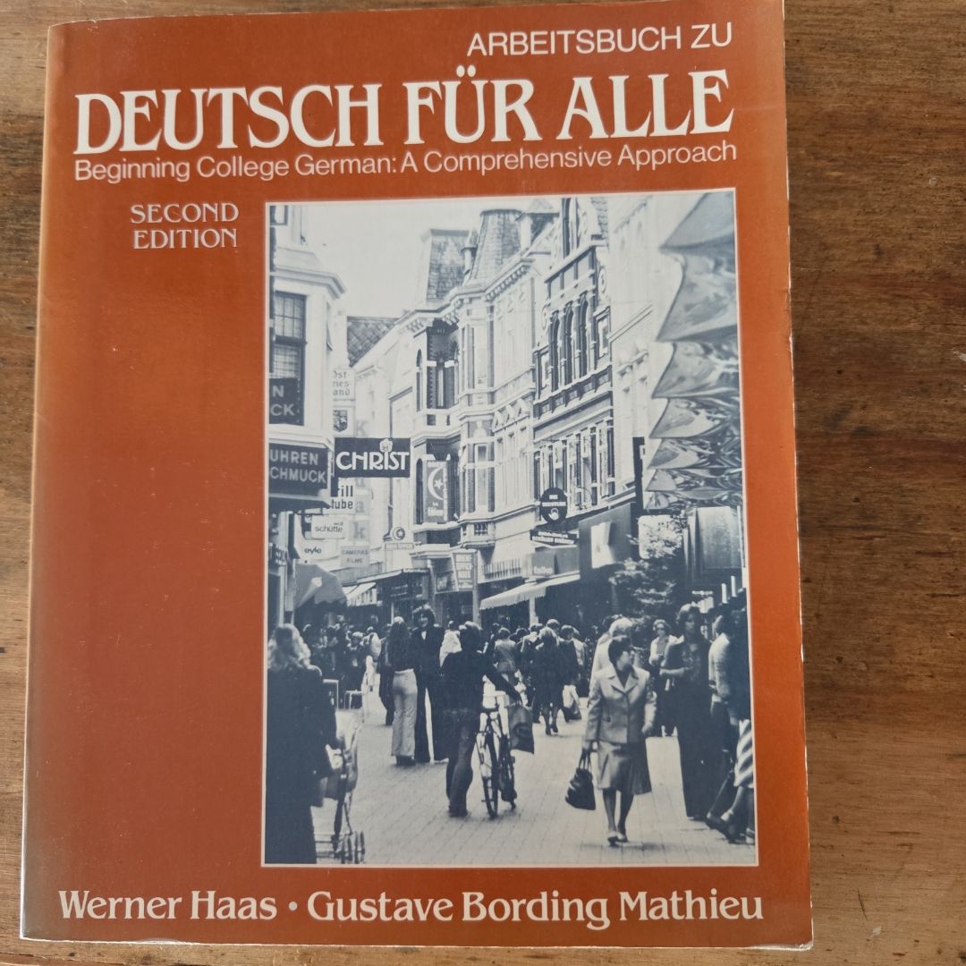 DEUTSCH FUR ALLE WORKBOOK