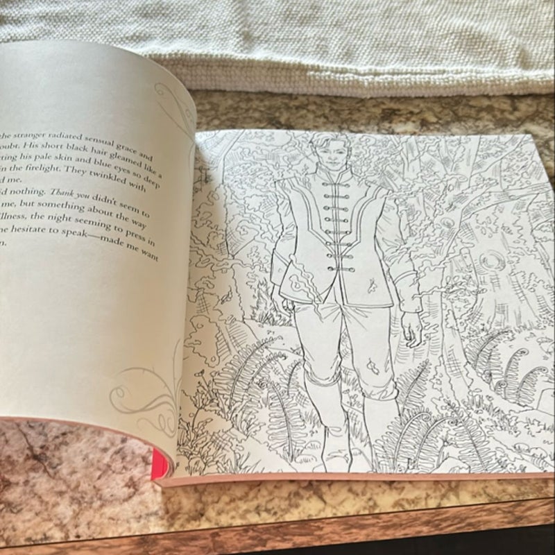 A Court of Thorns and Roses Coloring Book