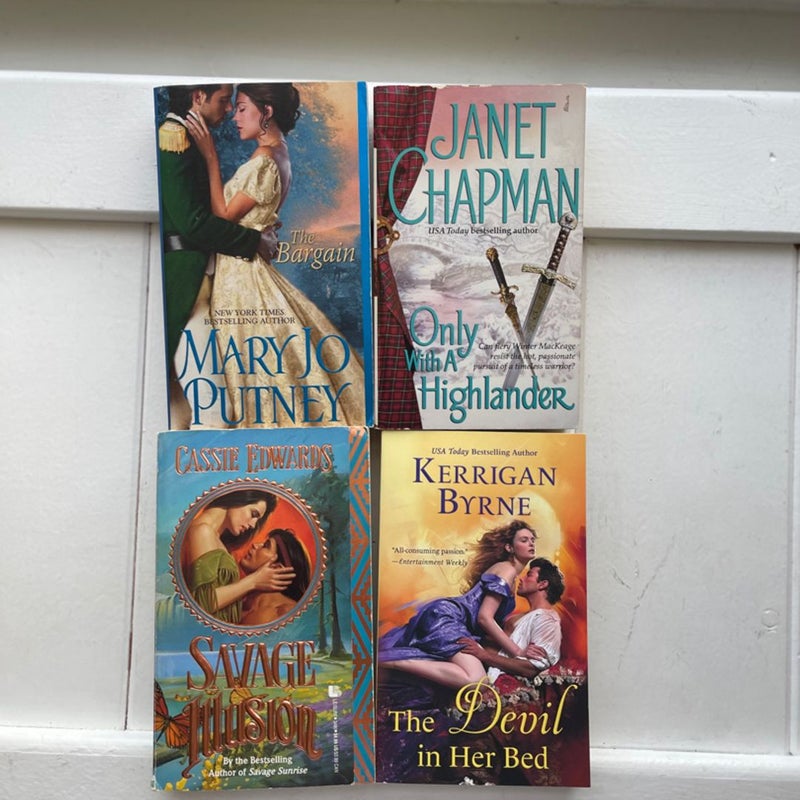 Various historical romance lot