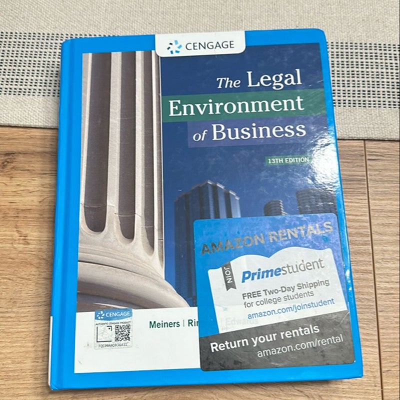 The Legal Environment of Business