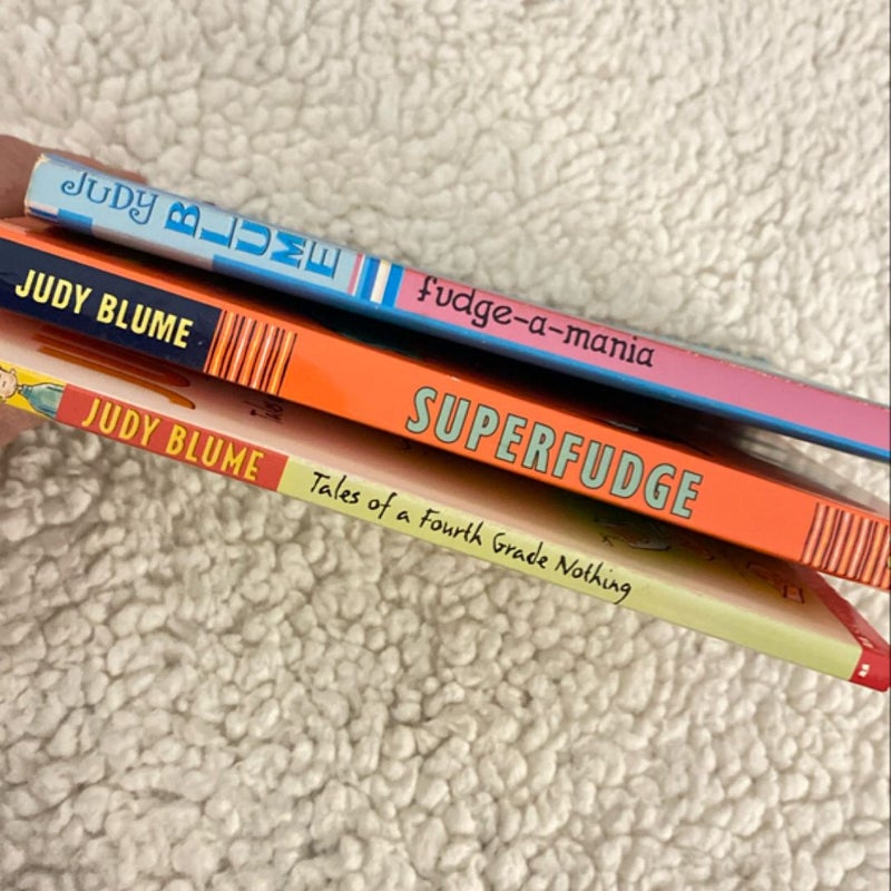 3 pack Judy Blume