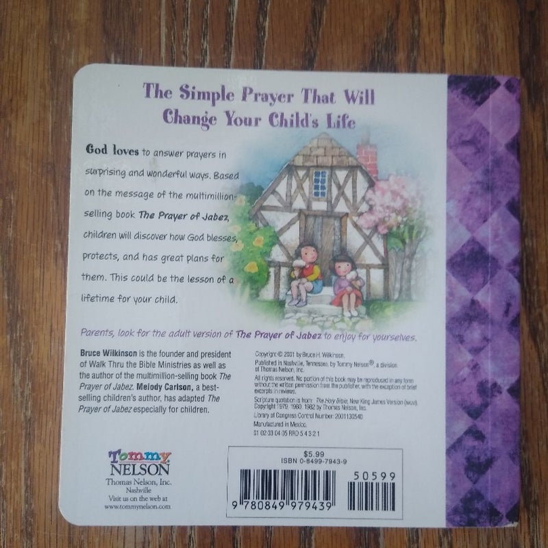 The Prayer of Jabez for Little Ones