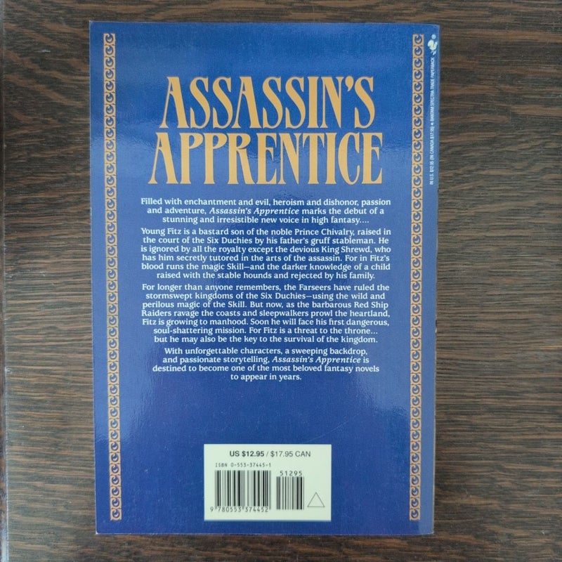 Farseer Trilogy (Assassin's Apprentice, Royal Assassin, Assassin's Quest)