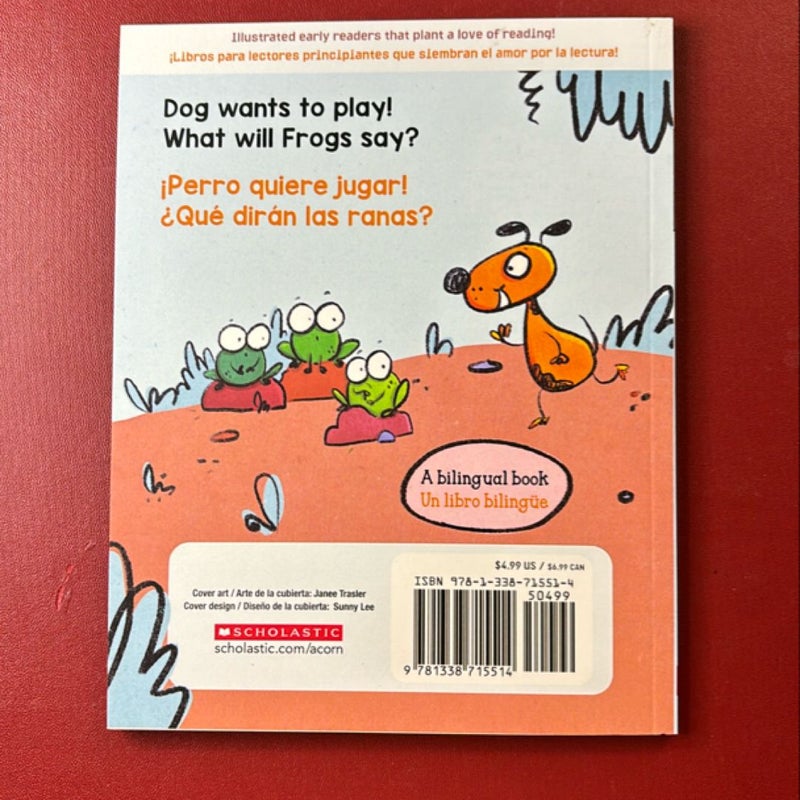 Frog Meets Dog / Rana Conoce Perro (Scholastic Bilingual): un Libro de la Serie Acorn