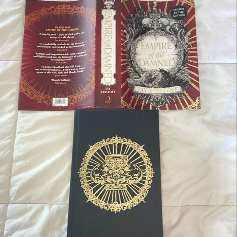 Empire of the Damned —Waterstones edition; signed