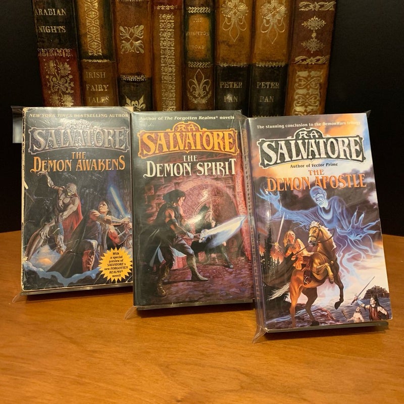 DemonWar Trilogy: The Demon Awakens, The Demon Spirit, The Demon Apostle