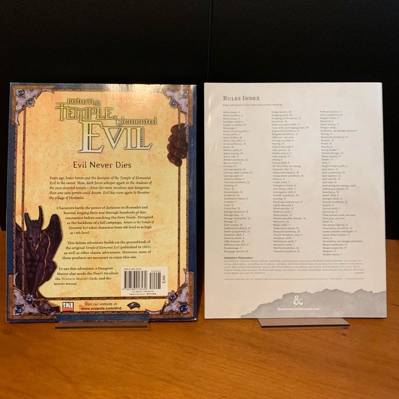 Return to the Temple of Elemental Evil