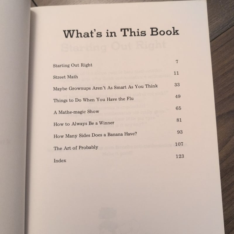 The I Hate Mathe-matics! Book (1994)