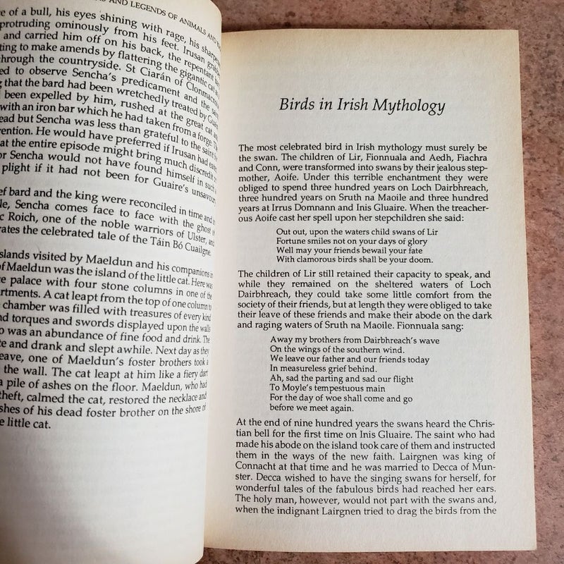 IRISH SUPERSTITIONS AND LEGENDS OF ANIMALS AND BIRDS