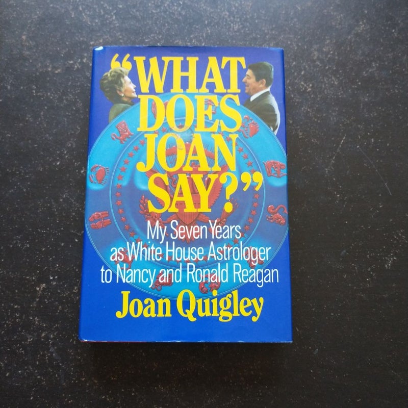 What Does Joan Say?