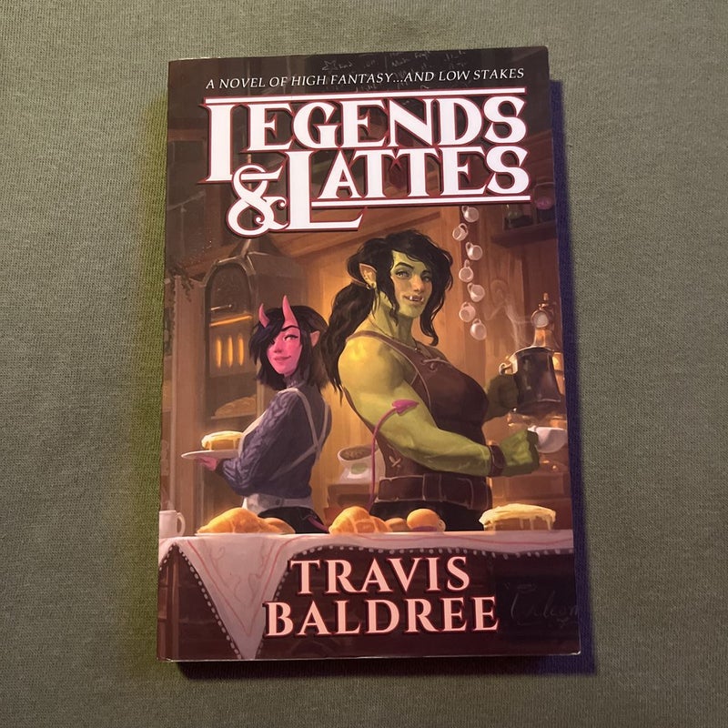Legends & Lattes by Travis Baldree, Paperback