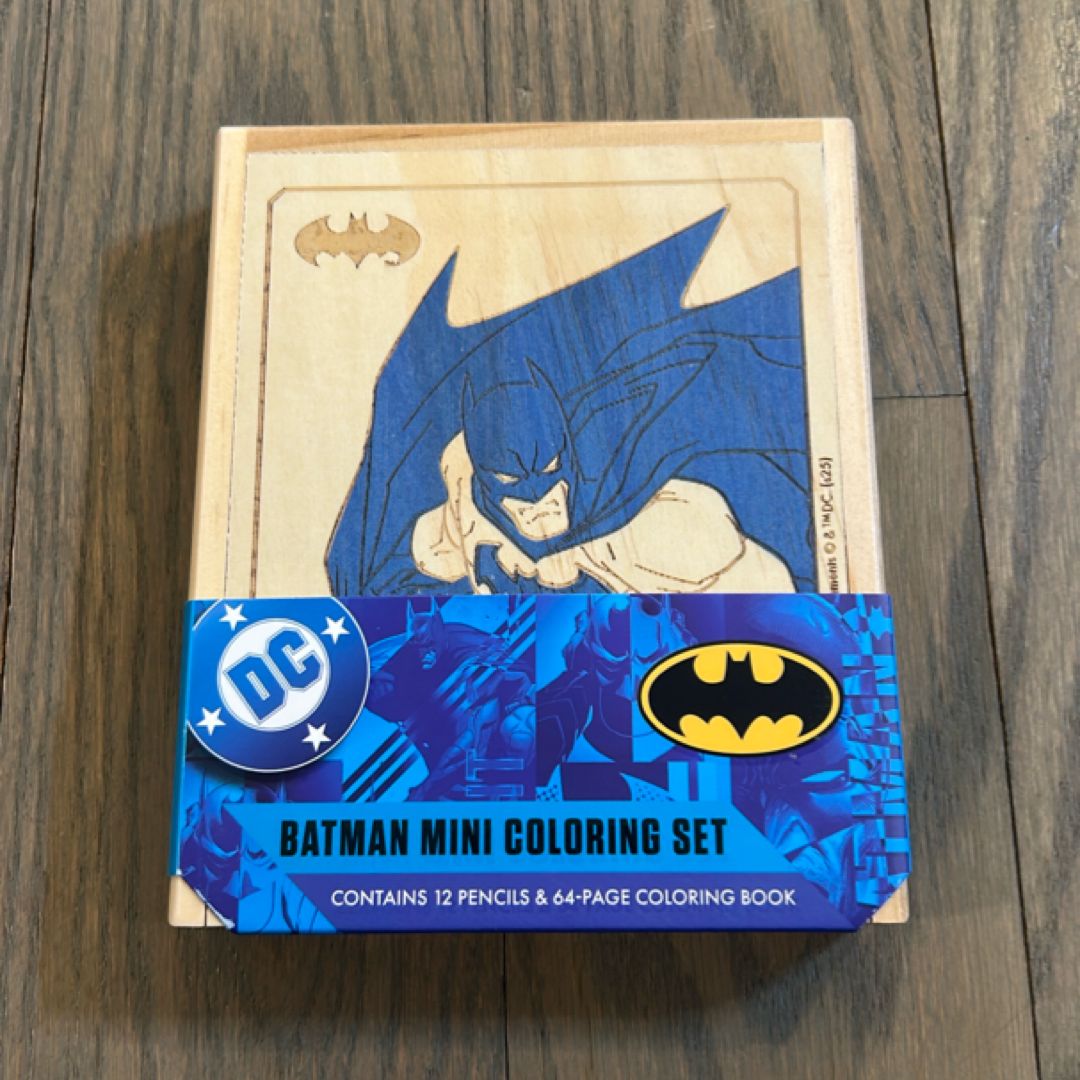 Batman Mini Coloring Set