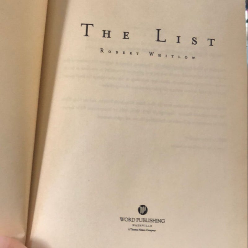 The List