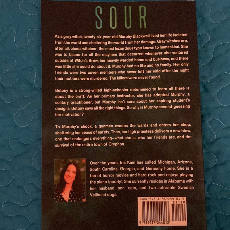 Sour (signed & bookmark)