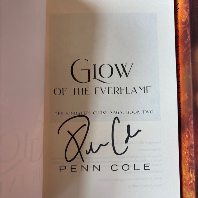 Spark of the Everflame / Glow of the Everflame / Heat of the Everflame SIGNED OOP INDIES