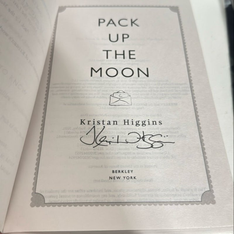 Pack up the Moon (Signed) 