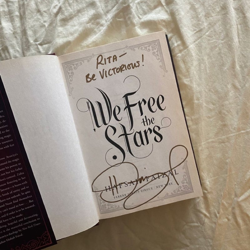 We Free the Stars (signed)