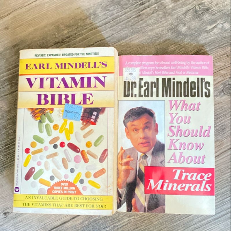 Vitamin Bible AND What You Should Know About Trace Minerals