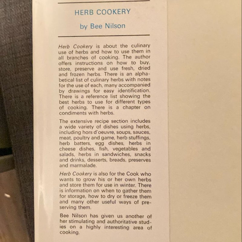 Herb Cookery