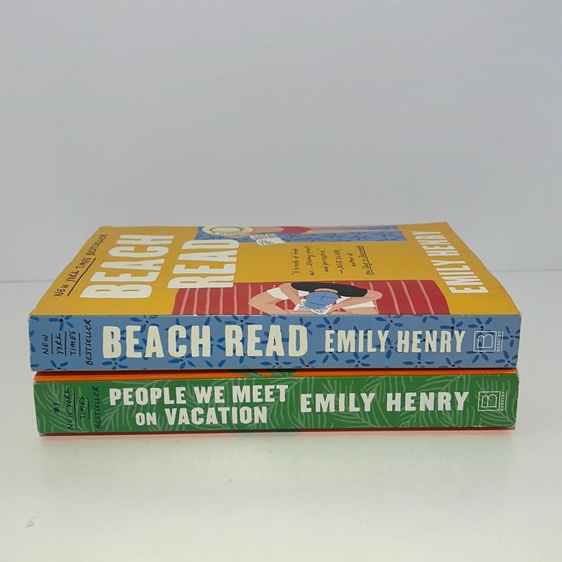 Beach Read & People We Meet On Vacation (2 Book) Bundle 
