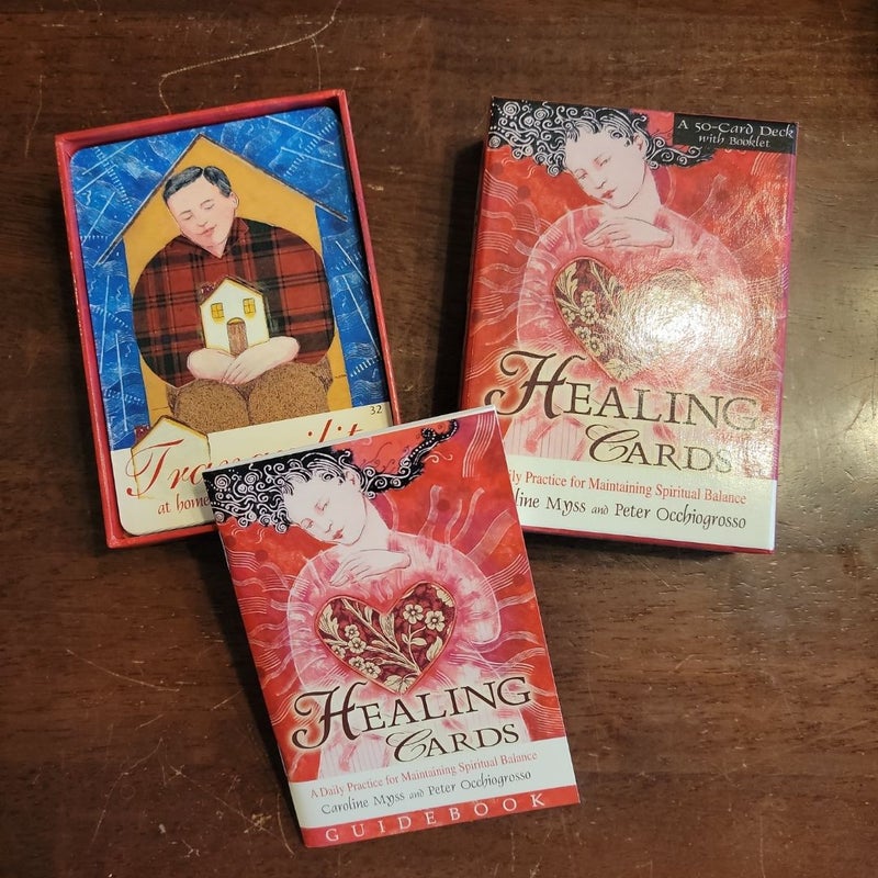 Healing Cards: 50 Card Deck with booklet