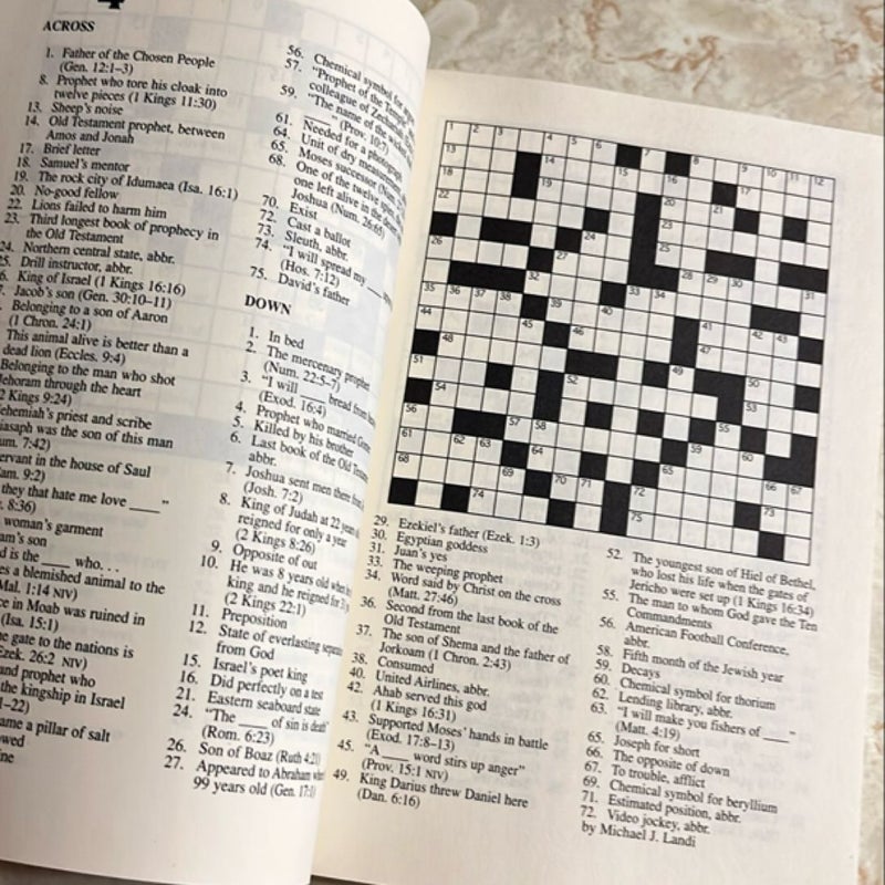 Bible Brain Teasers: Bible Crosswords