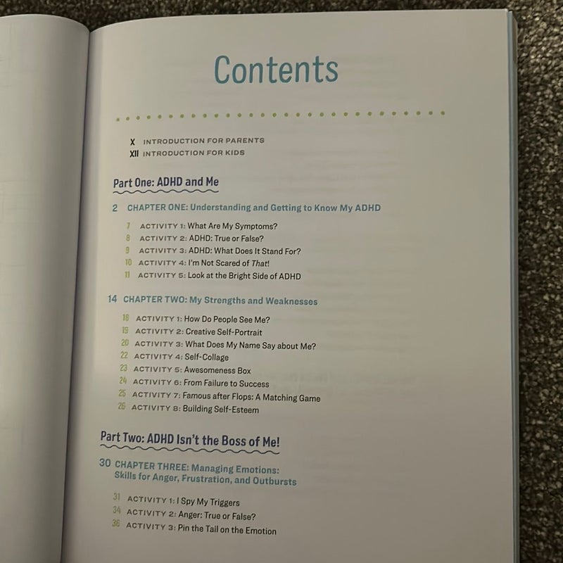 Thriving with ADHD Workbook for Kids