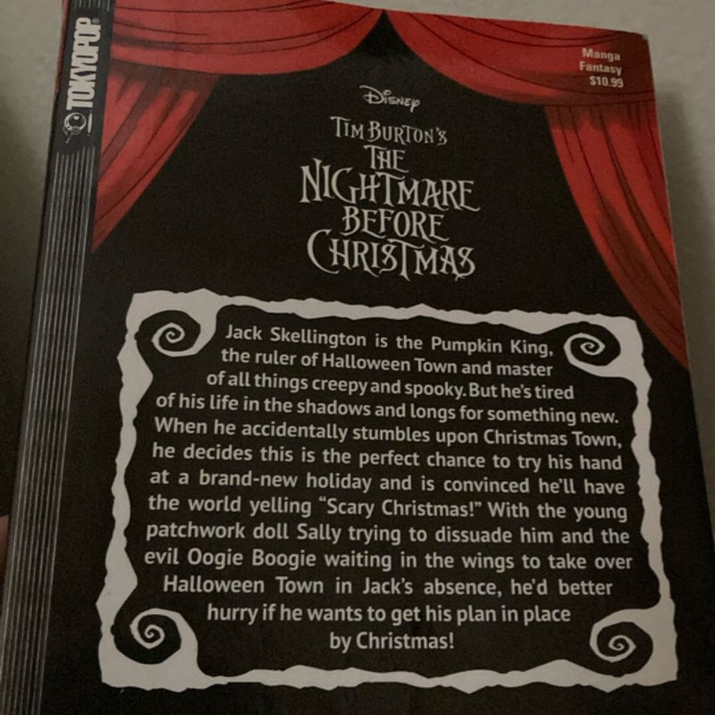 Disney Manga: Tim Burton's the Nightmare Before Christmas (Softcover Edition)