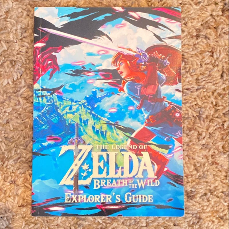 Legend of Zelda breath of the wild explorers guide