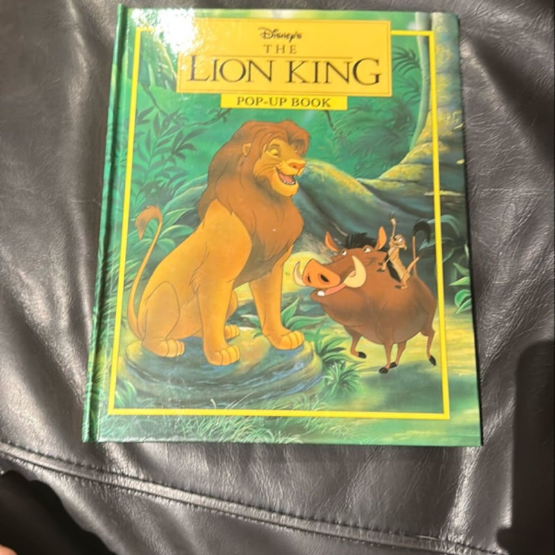 The Lion King Pop-Up Book