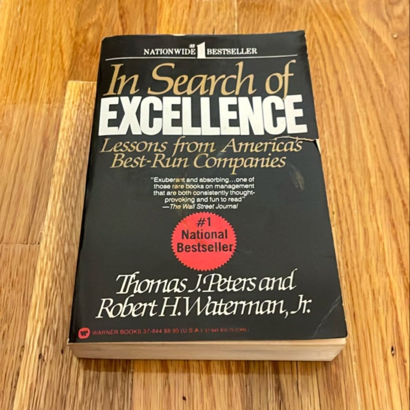 In Search of Excellence