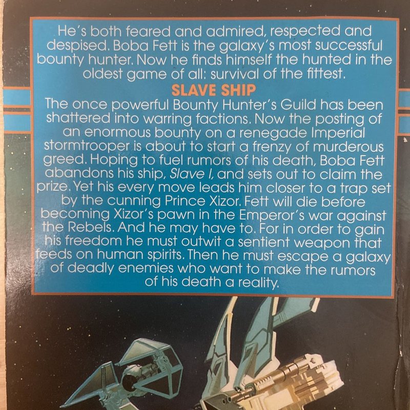 Slave Ship: Star Wars Legends (the Bounty Hunter Wars) by K. W. Jeter