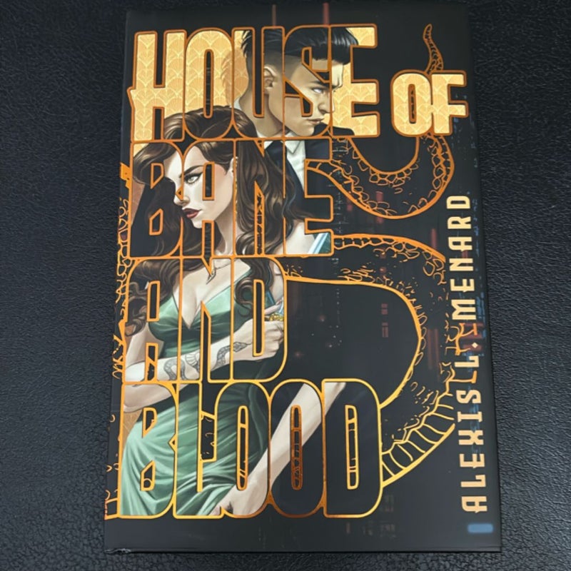 House of Bane and Blood - signed Bookisk Box edition w printed edges