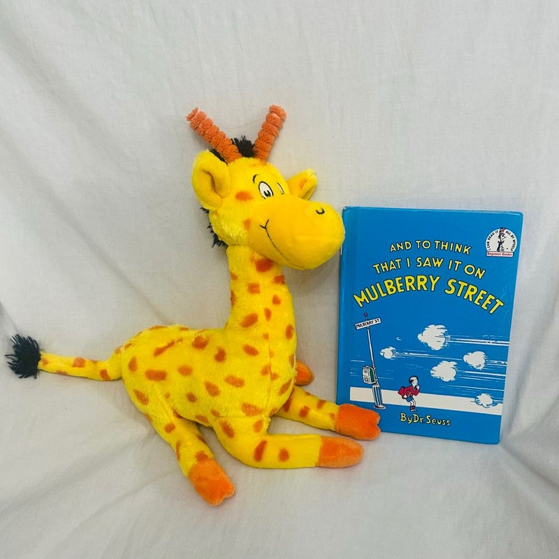 RARE! Dr Seuss Banned Book & Kohls Cares Plush Bundle 