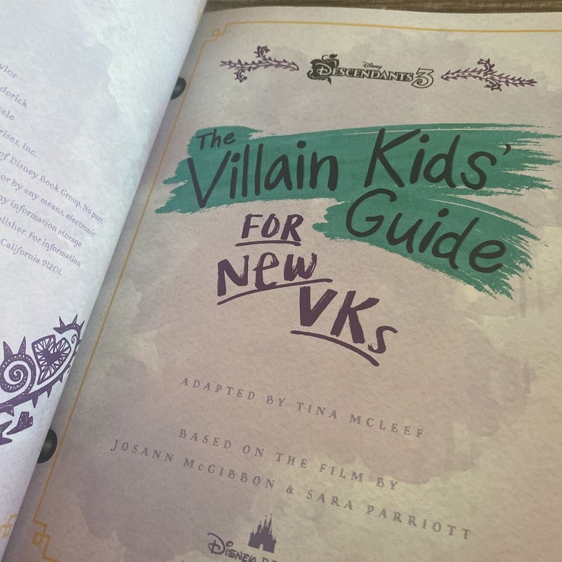 Descendants 3: the Villain Kids' Guide for New VKs