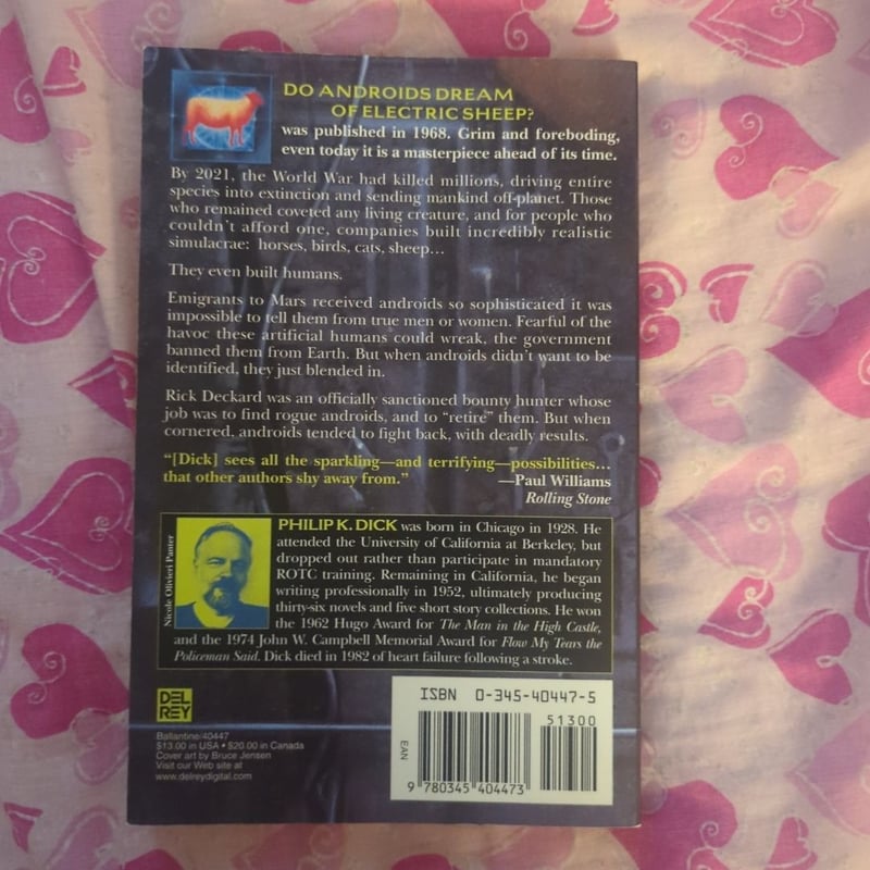 Do Androids Dream of Electric Sheep?