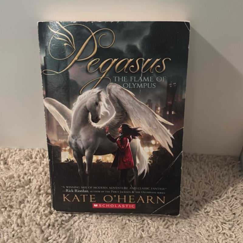 Pegasus and the Olympic Flame 