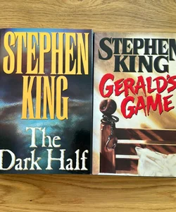 Gerald's Game / The half dark (BOTH FIRST EDITION)