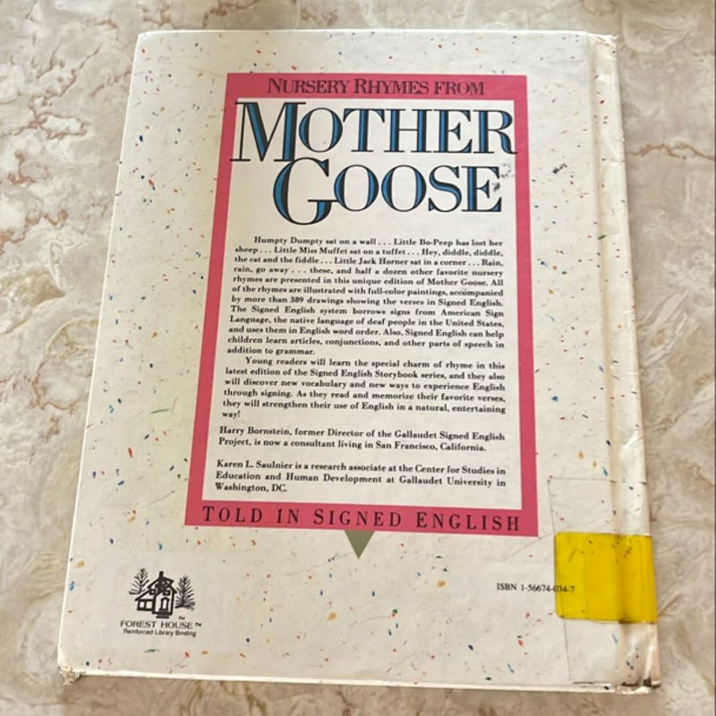 Nursery Rhymes from Mother Goose