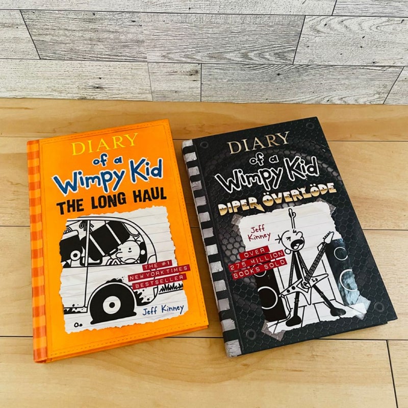 Diary Of A Wimpy Kid Bundle-Lot of 5 