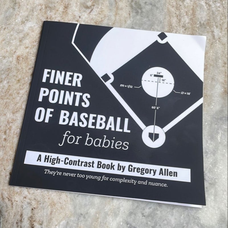 Finer Points of Baseball for Babies