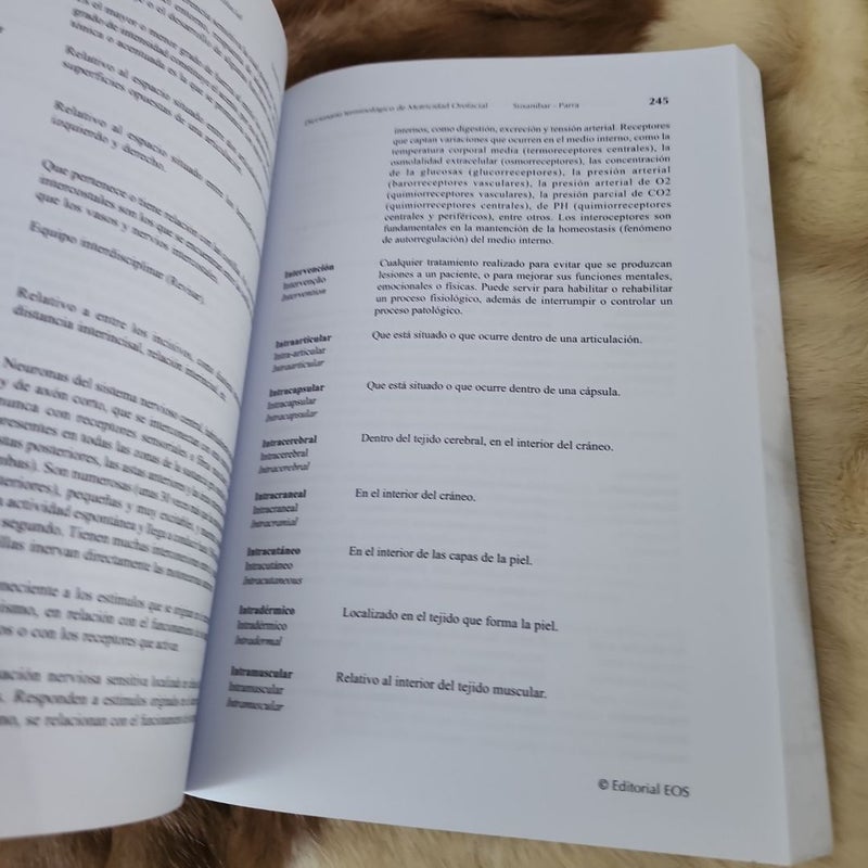 Diccionario terminológico de motricidad orofacial