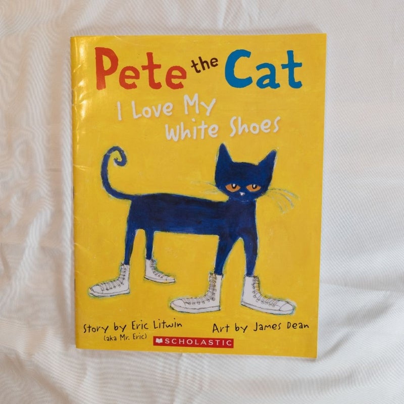 Pete the Cat Scholastic Book Lot Of 7 By James Dean